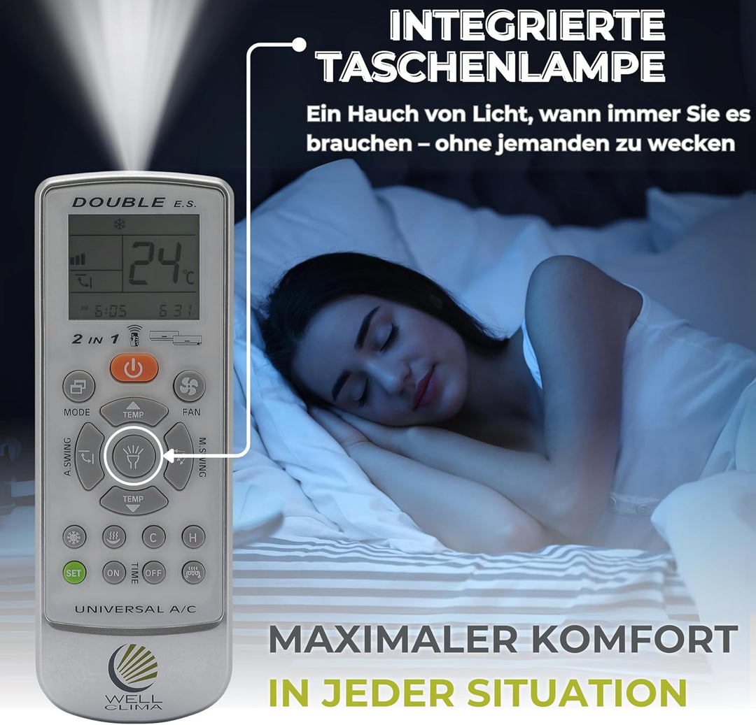 Wellclima, Fernbedienung für Ferroli, Fer Klima, Climaveneta, Starclima Sayonara, einzigartige Alter