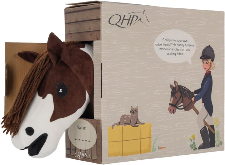 QHP Steckenpferd Hobby Horse (Braunschecke), Braunschecke