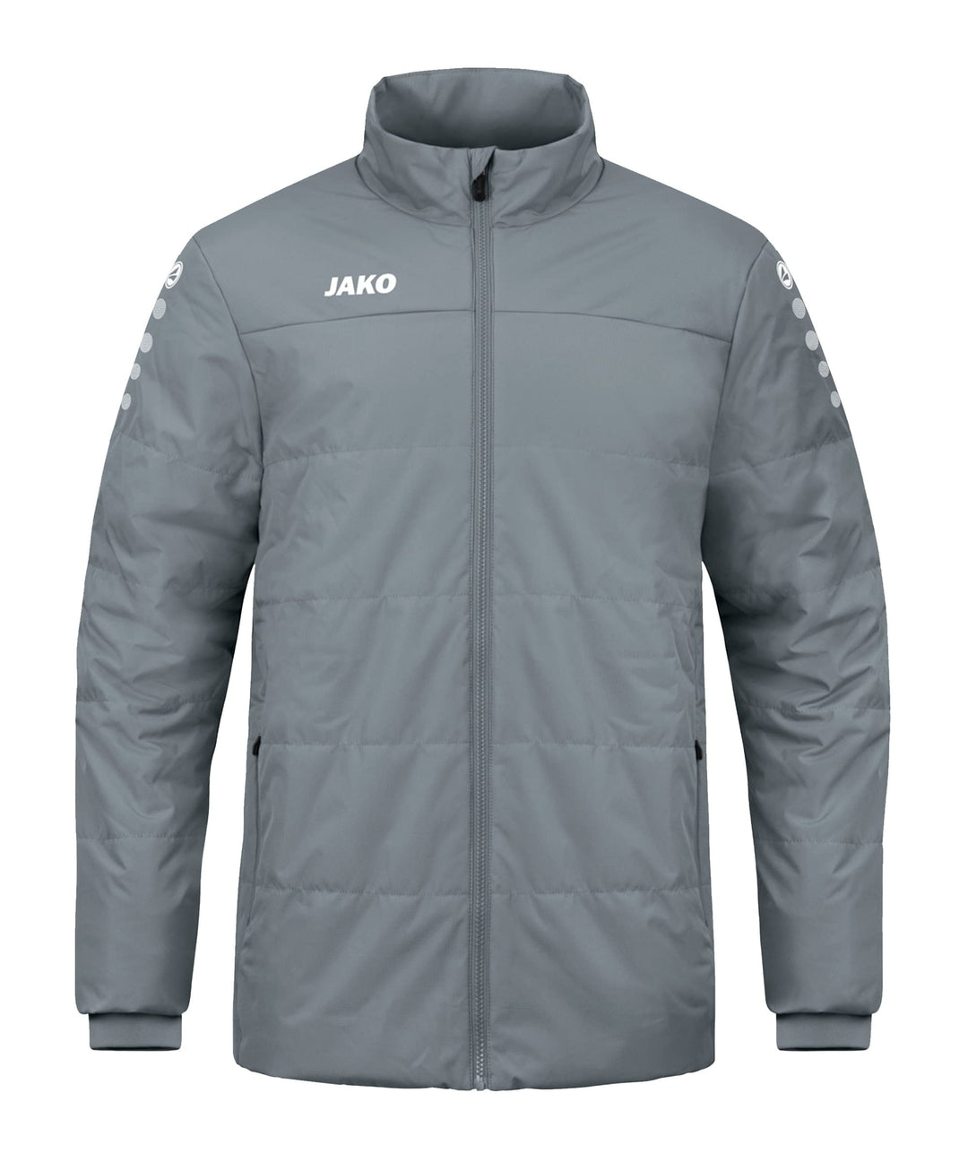 JAKO Unisex Kinder Coachjacke Team Coachjacke 140 Steingrau, 140 Steingrau
