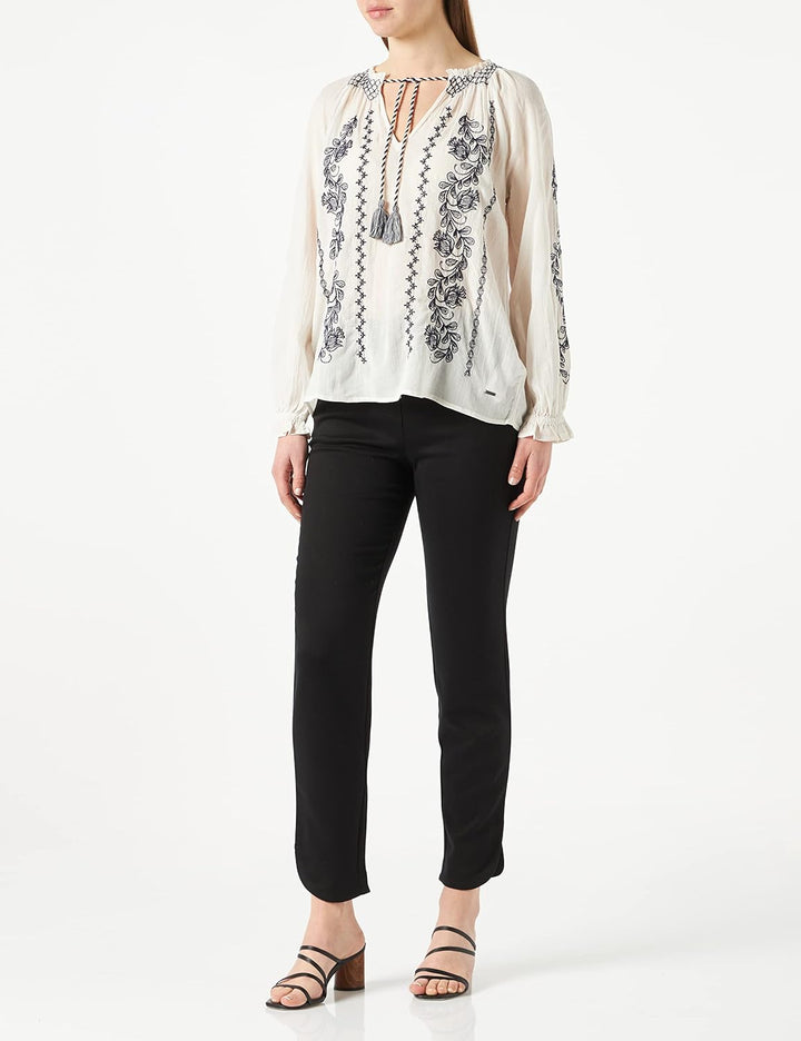 Pepe Jeans Damen T-Shirt Piper S White (Off White), S White (Off White)