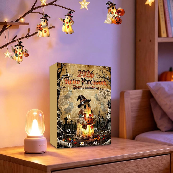 Halloween Countdown Kalender Set Wiederverwendbares | Countdown bis Halloween -Ornamente für Hausbes