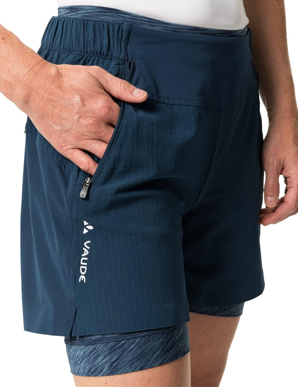 VAUDE Damen Hose Women's Altissimi Shorts 38 Dark Sea Uni, 38 Dark Sea Uni
