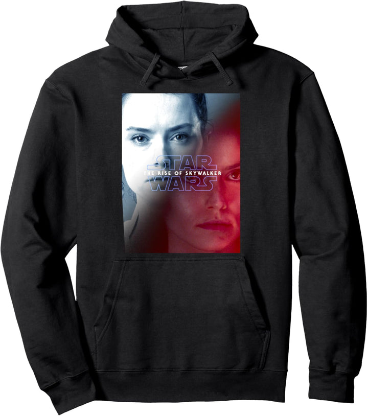 Star Wars: The Rise Of Skywalker Rey Fade Portrait Pullover Hoodie