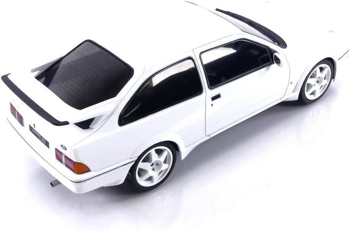 MODELLINO IN Scala COMPATIBILE Con Ford Sierra RS Cosworth 1988 White 1:18 IXO MODEL 18CMC121