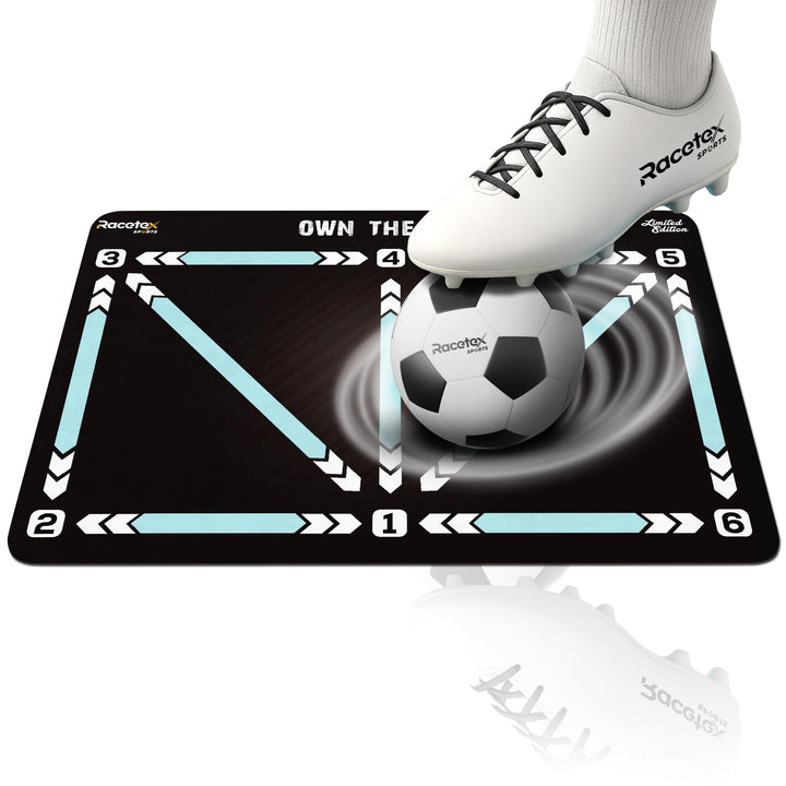 Fussballmatte Training Kinder 90x60 cm – Rutschfeste und Langlebige Fussballmatte – Die Kickmatte fü