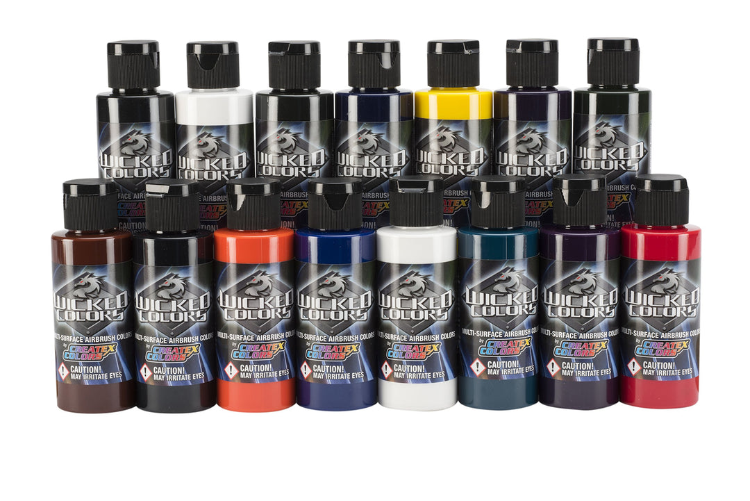 Wicked Colors 2-Ounce Dru Blair Airbrush Set by Wicked Colors