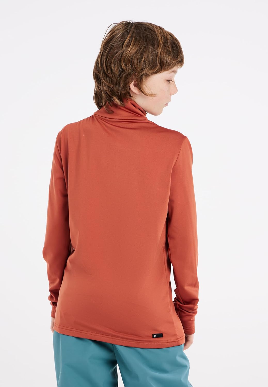 Protest Jungen 1/4-reissverschluss WILLOWY JR 176 Brick Orange, 176 Brick Orange