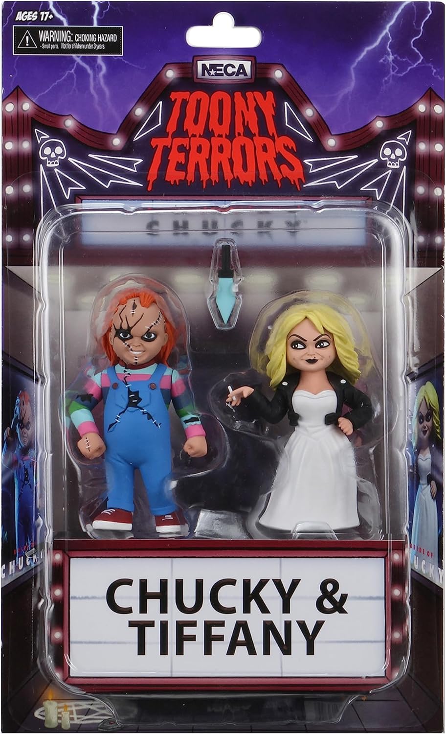 NECA Toony Terrors Bride of Chucky 2 Pack 6"" Action Figure, 0634482397435