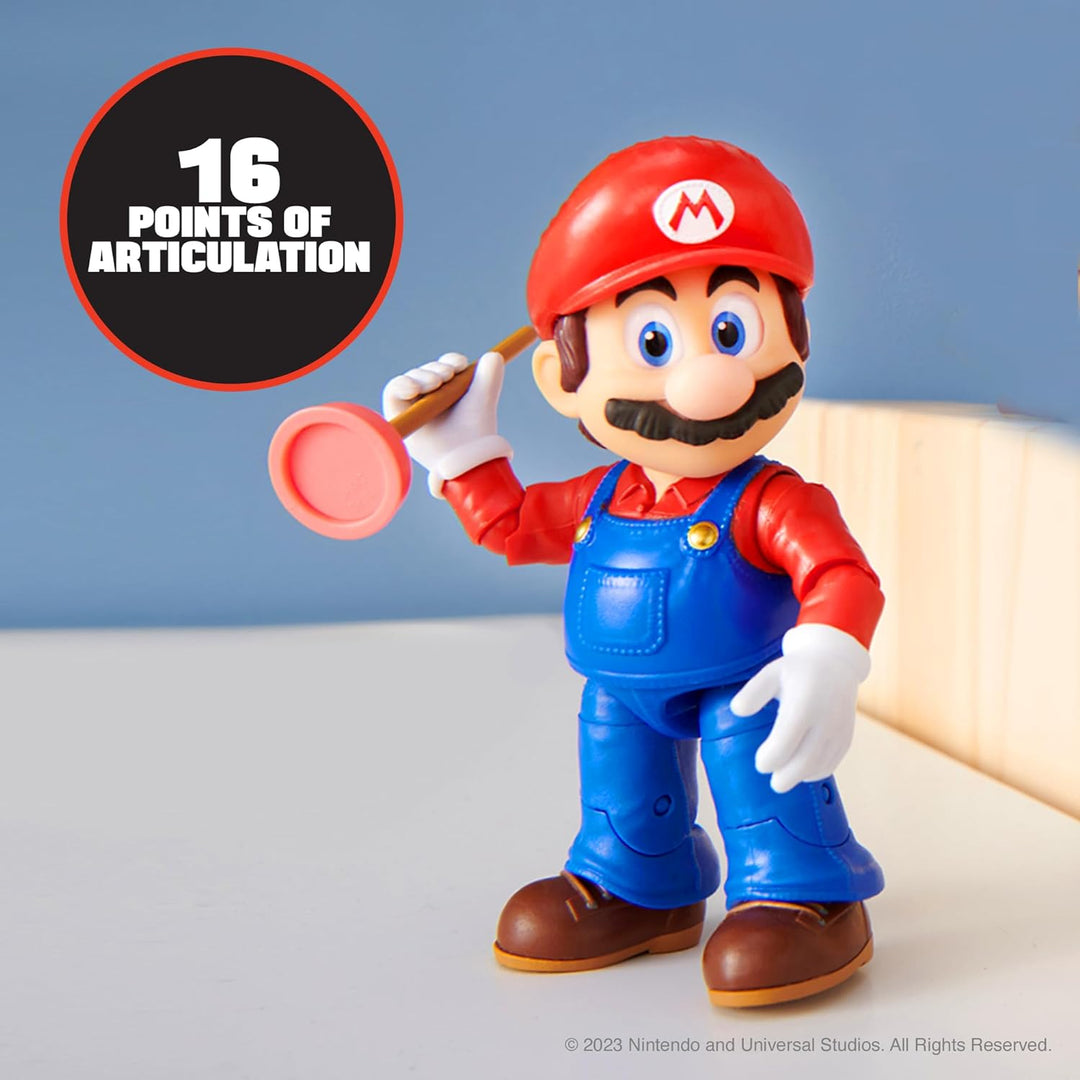Nintendo Super Mario Movie - Mario Figur 13cm, Mario