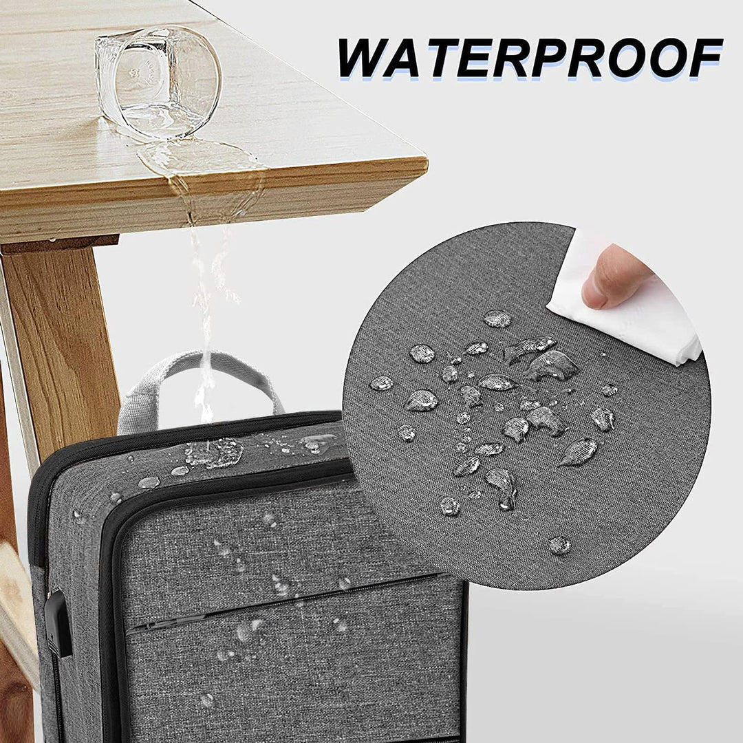 ZINZ 13 14 15 16 Zoll Schlank und Erweiterbar Laptop Rucksack Wasserdicht Notebook Tasche für Männer
