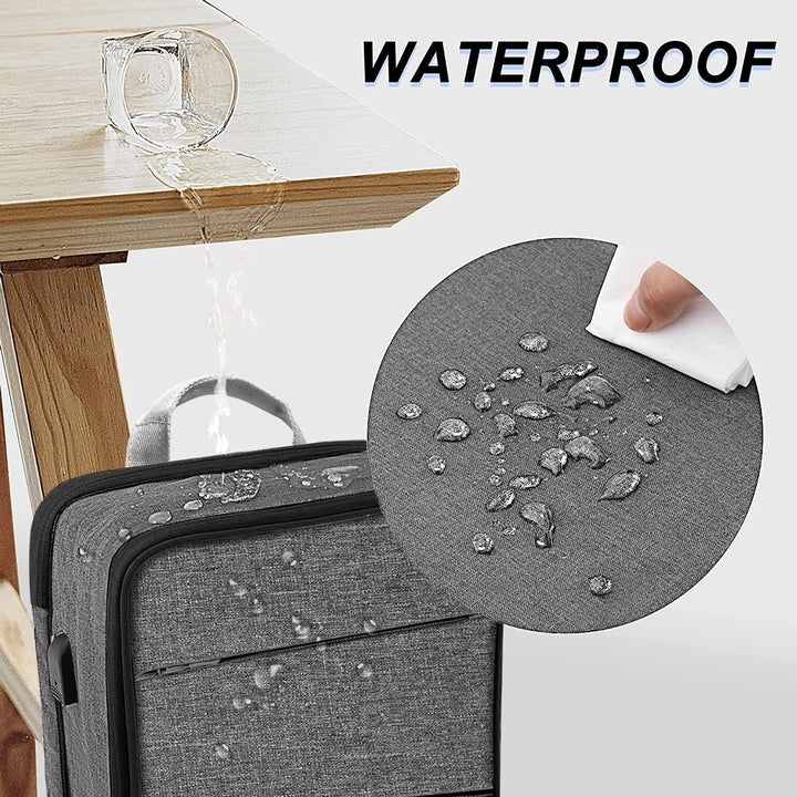 ZINZ 13 14 15 16 Zoll Schlank und Erweiterbar Laptop Rucksack Wasserdicht Notebook Tasche für Männer