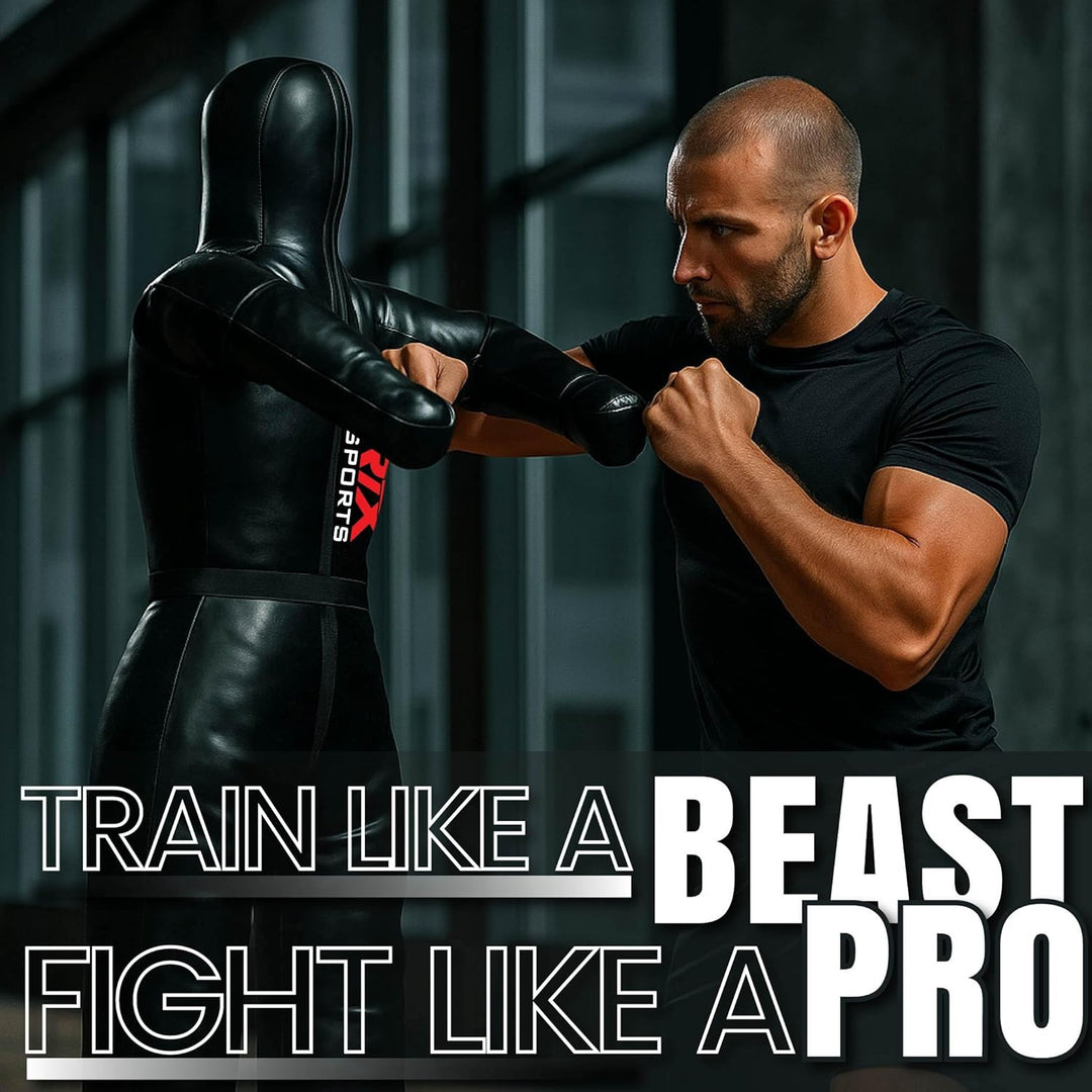 MMA Judo Grappling Dummy Training Boxtasche Brasilianisches BJJ Jiu Jitsu Stehende Position Wrestlin