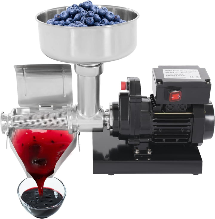 Elektrische Tomatensaucenmaschine, Tomatensaucenmaschine, Elektrische Tomatensiebmaschine Tomatenpre