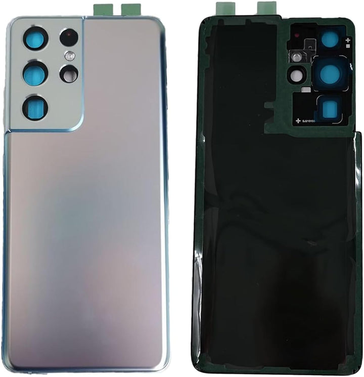 Galaxy S21 Ultra Rückglasabdeckung, Ersatz für Samsung Galaxy S21 Ultra 5G SM-G998B G998U G998U1 G99