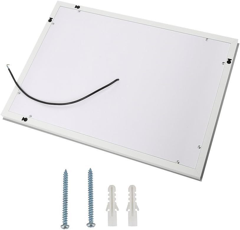 XDAILUYYDS Badspiegel mit Beleuchtung, LED Badspiegel mit Touch, Schalterenergiesparend Grössenwahl