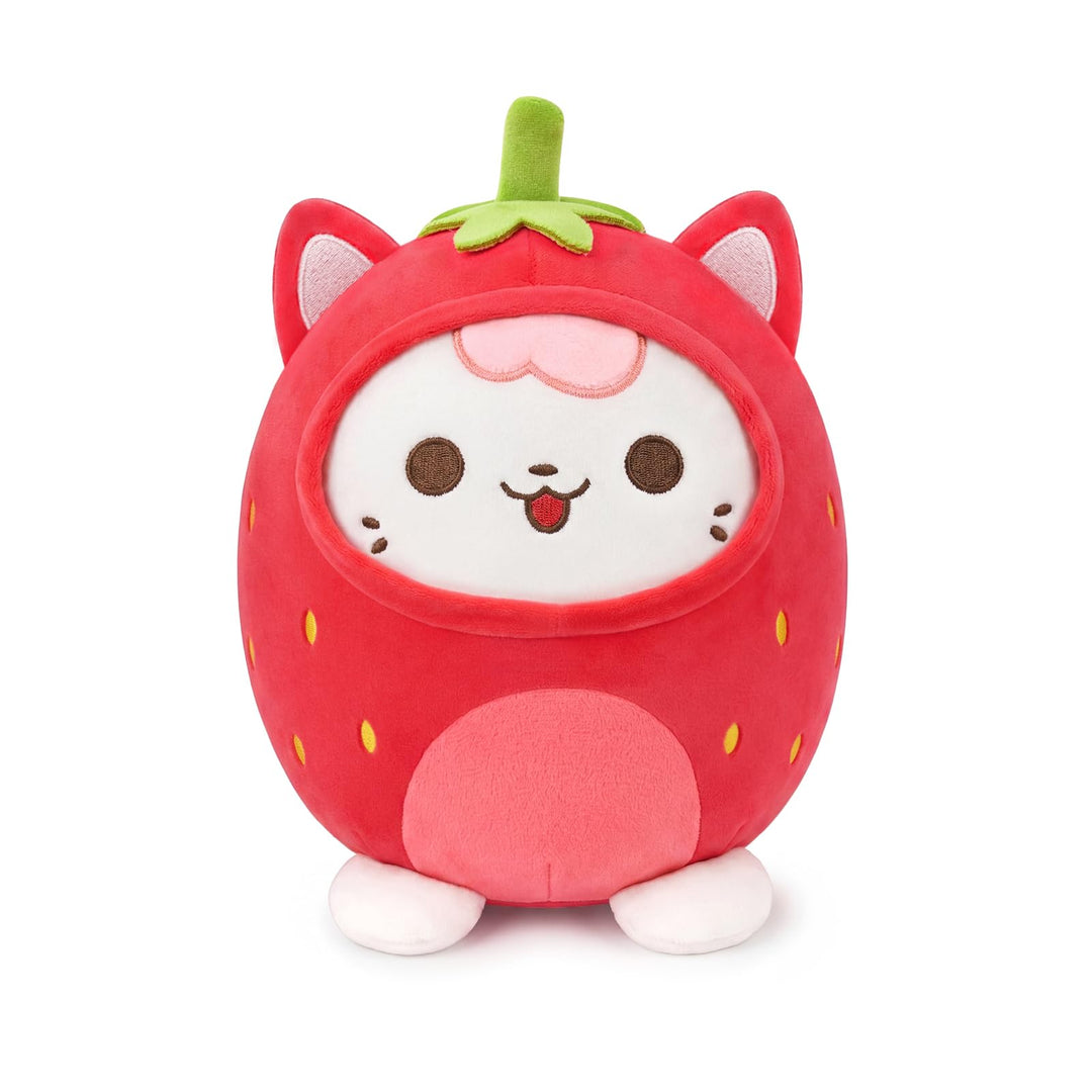 shownicer Plüschtier Katze Kuscheltier Stofftier Kawaii Katze Plüsch Kissen Spielzeug Kätzchen Plüsc