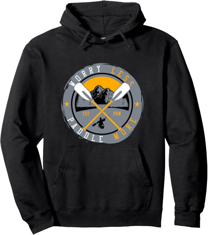 Kajak-Zubehör für sorgenfreies Paddeln Pullover Hoodie