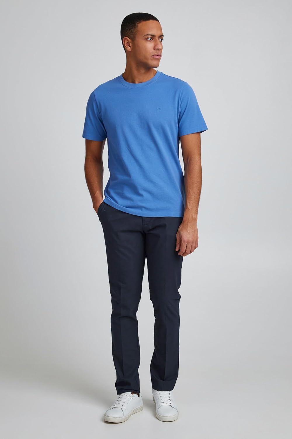 CASUAL FRIDAY CFPhilip Herren Chino Hose Stoffhose mit Stretch Slim Fit 28W / 32L Navy Blazer (19392