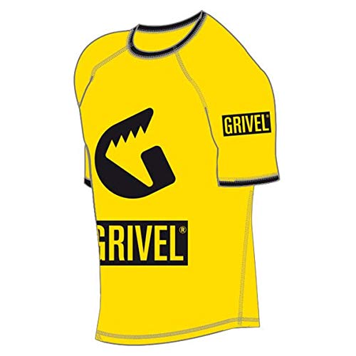 Grivel Unisex Technisches T-Shirt Yellow S Tshirt, Gelb, S