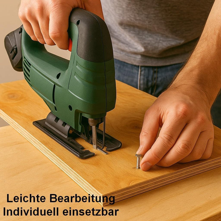 Birke Sperrholz 15mm – WG/WG Mehrschichtplatte in 110x30 cm – stabile Holzplatte für Handwerk, Model