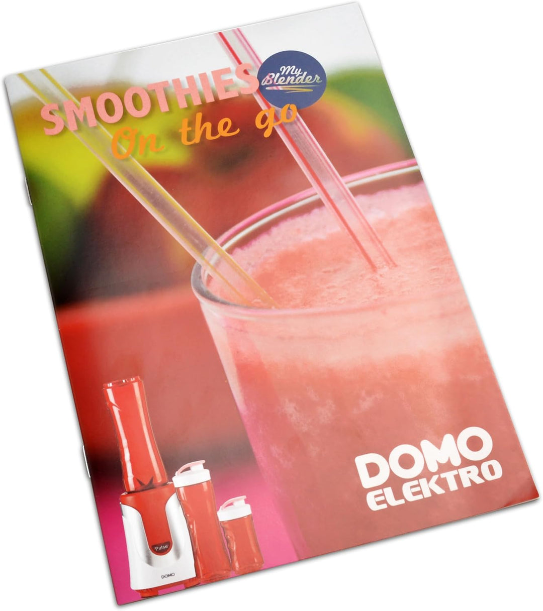 DOMO DO436BL Smoothy-Maker Multimixer - My Blender - Inklusive 600ml und 300ml Flasche - Grün Green,