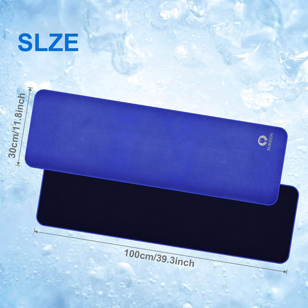 Sukeen Kühlendes Handtuch, Kühlhandtuch 100 x 30 cm, Ice Cooling Towel für Hals und Gesicht, Kühlend