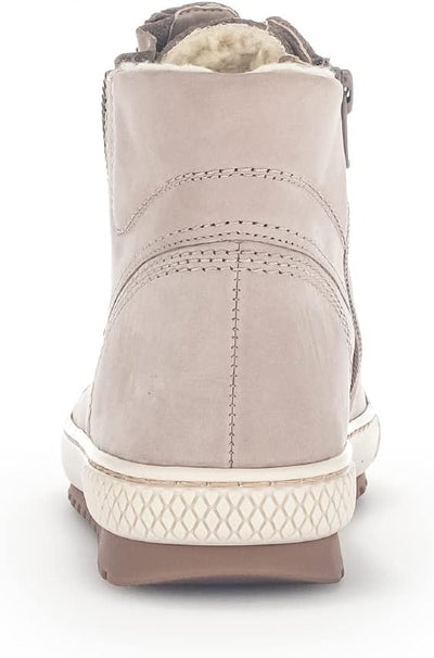 Gabor Damen Schnürstiefeletten | Frauen Schnürboots | High-Top Sneaker | Wechselfussbett | Reissvers