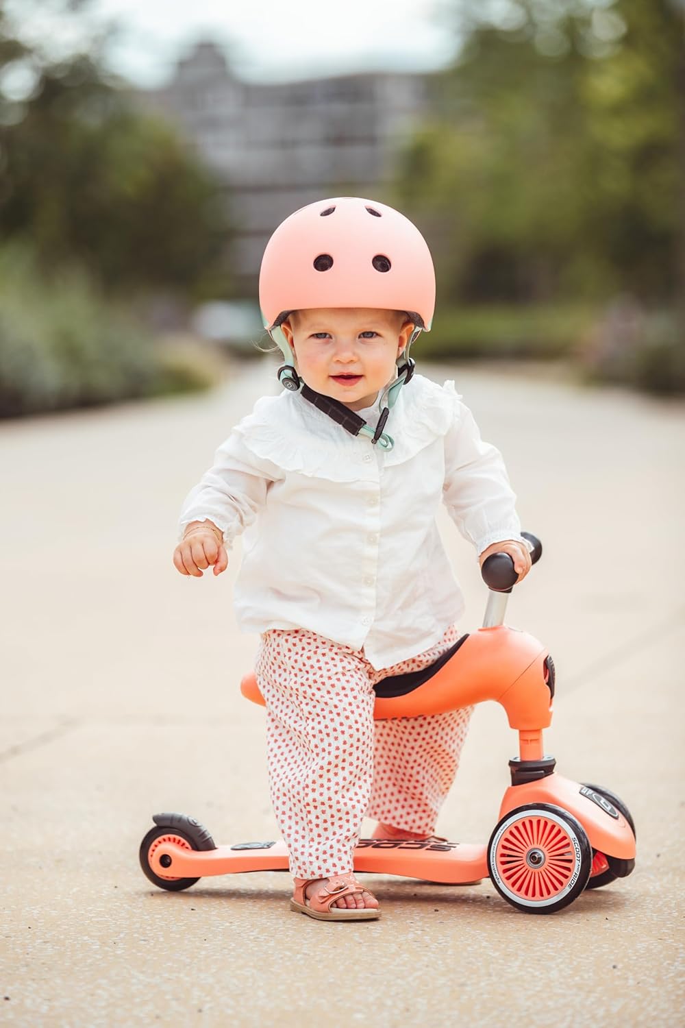 Scoot & Ride Unisex – Babys Highwaykick 1 Kickboard mit Sitz