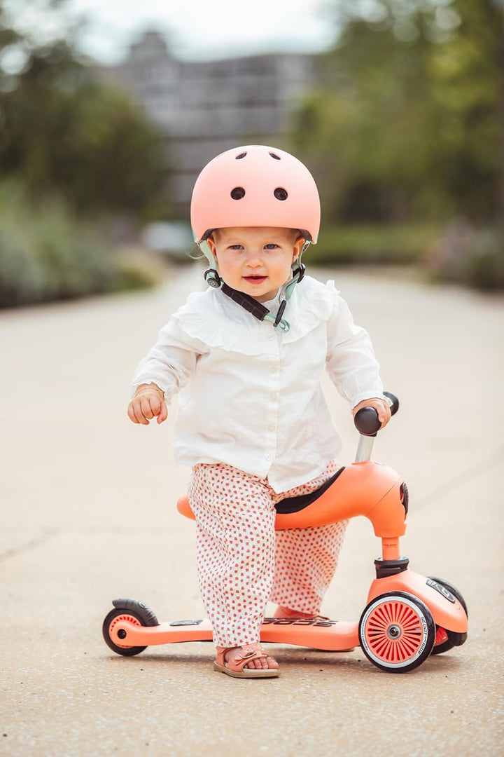 Scoot & Ride Unisex – Babys Highwaykick 1 Kickboard mit Sitz