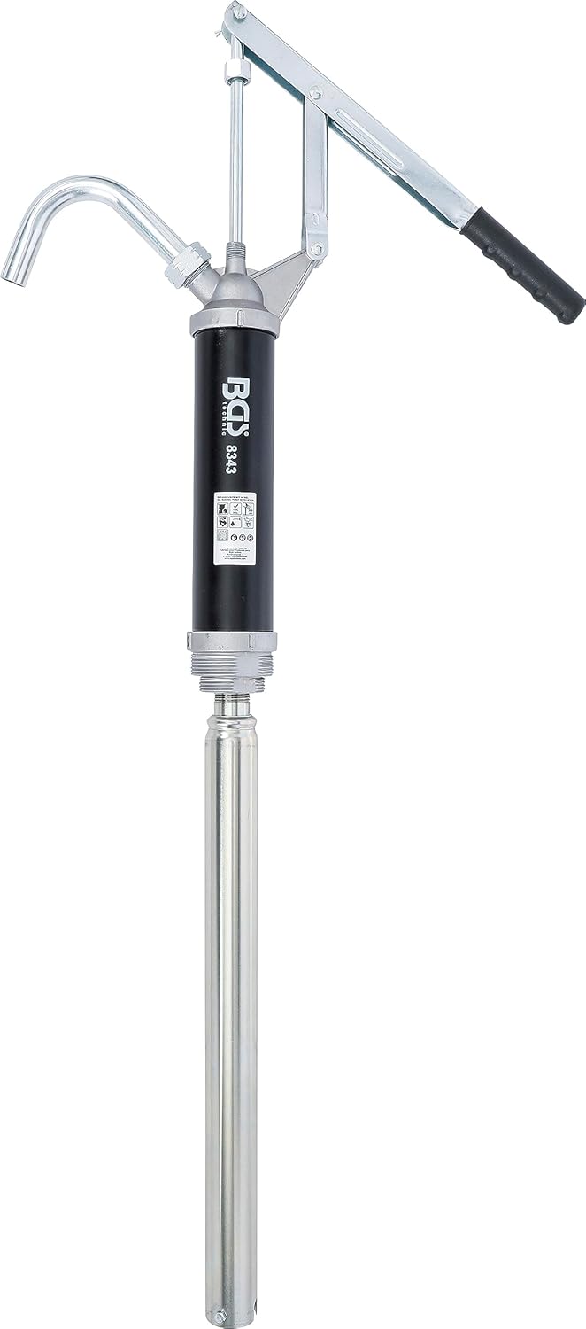 KS Tools 160.0700 Bremsenwartungsgerät KS5, 5 Liter & BGS 8343 | Ölfasspumpe mit Hebel Bundle mit Öl