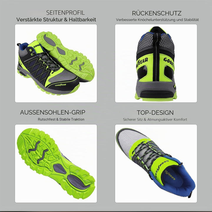 Goodyear Herren S1p Sra Sicherheitsstiefel, Yellow Blue, 45 EU Gelb Blau 45 EU, Gelb Blau 45 EU