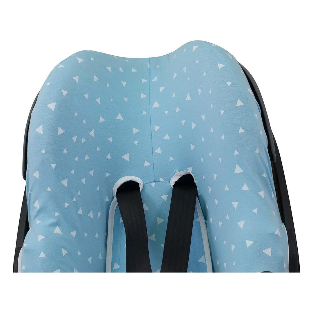 JYOKO Kids Bezug Kompatibel mit BeSafe iZi Go (Blue Sparkles), Blue Sparkles
