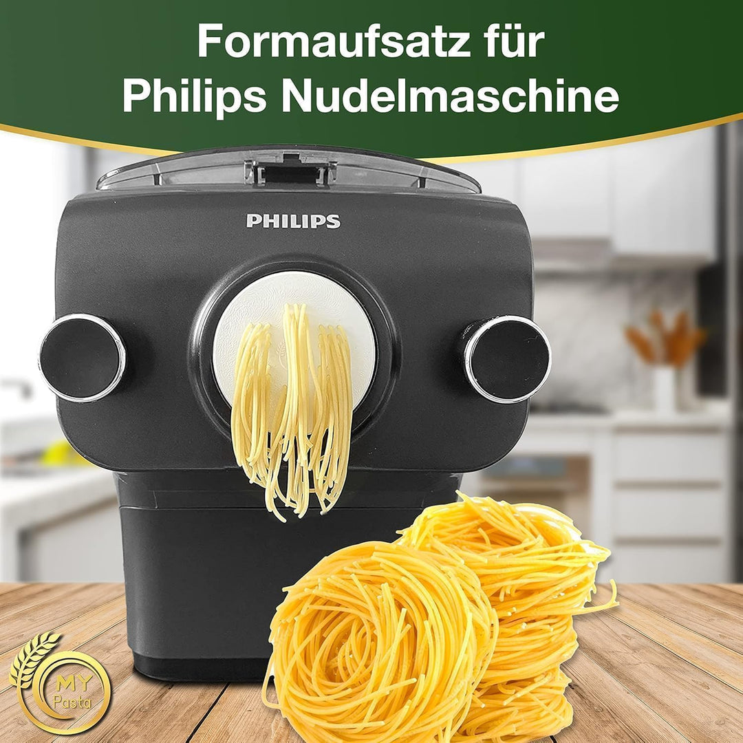 MY Pasta – Barilotto - four-leaf – Zubehör für Nudelmaschine – Nudelscheibe kompatibel mit Philips P