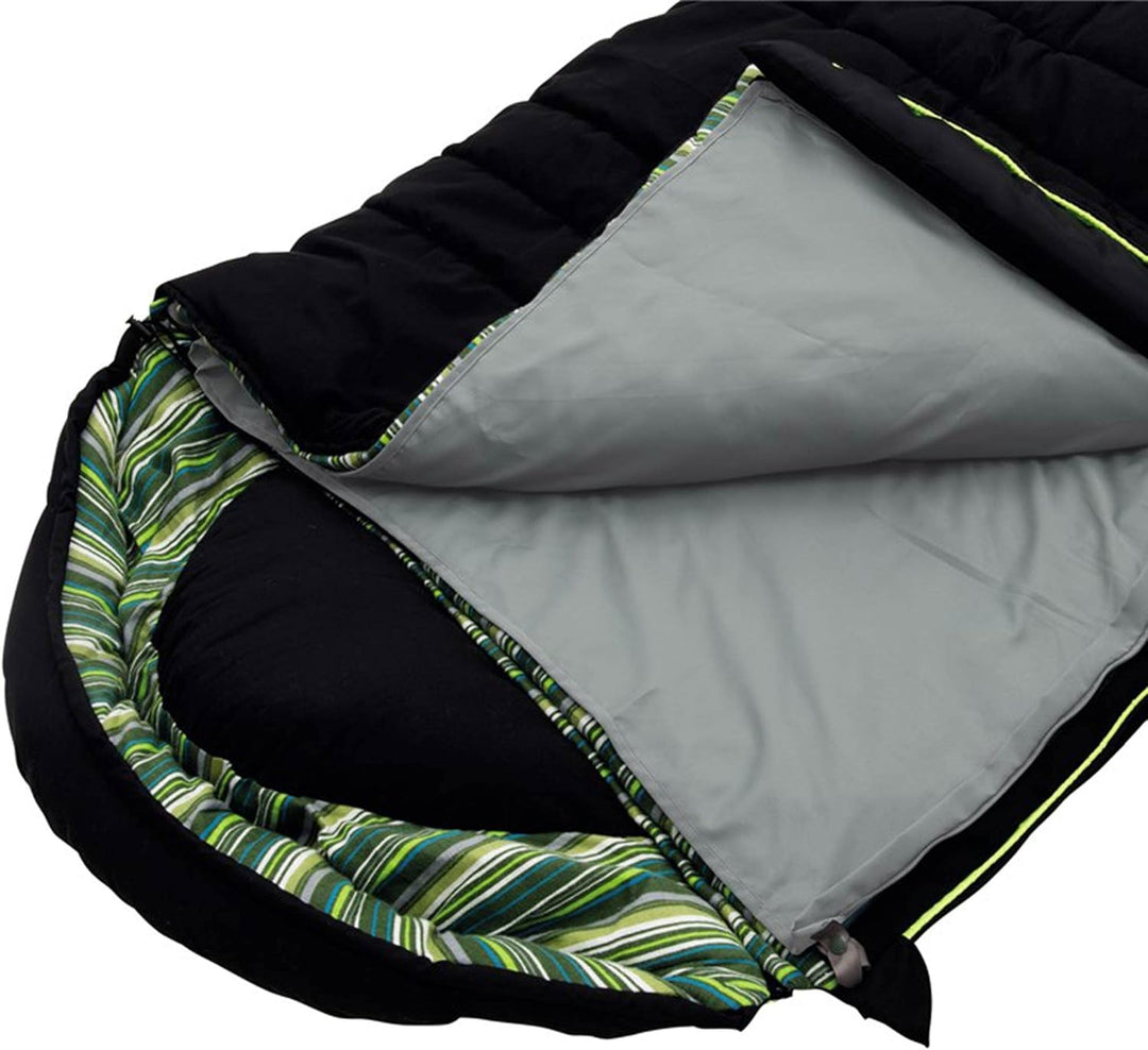 Outwell Schlafsack-Innenbezug Baumwoll-Liner-Steppdecke (Doppelt), Beige, 185 x 160 cm