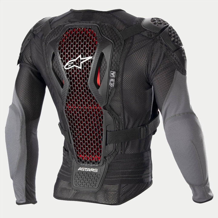 Alpinestars Bionic Plus V2 Protektorenjacke (Black/Red,XL) XL BLACK ANTHRACITE RED, XL BLACK ANTHRAC