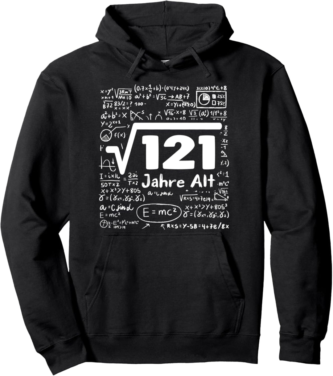 11. Geburtstag Geschenk Quadratwurzel Pullover Hoodie