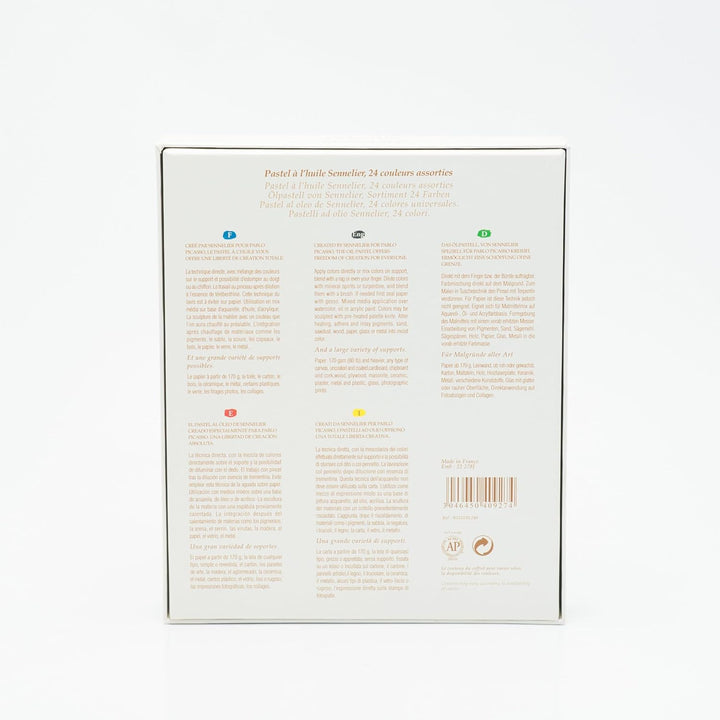 SENNELIER Ölpastell-Set, 24 Stück, mehrfarbig 24 stück (1er Pack) Mehrfarbig, 24 stück (1er Pack) Me