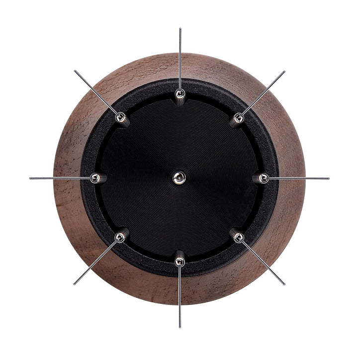 Normcore WDT Verteilerwerkzeug mit Ständer V3, Weiss-Verteilungstechnik, Espressomührer mit 9 Zinken