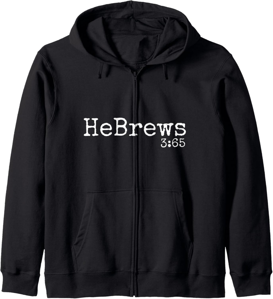 HeBrews 3:65 Lustige Bierbrauen Kapuzenjacke