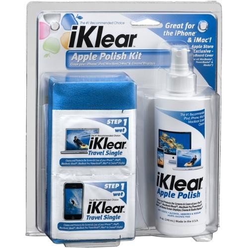 iKlear iK-5MCK Screen Reinigungsset Klear Apple Polish für iPod