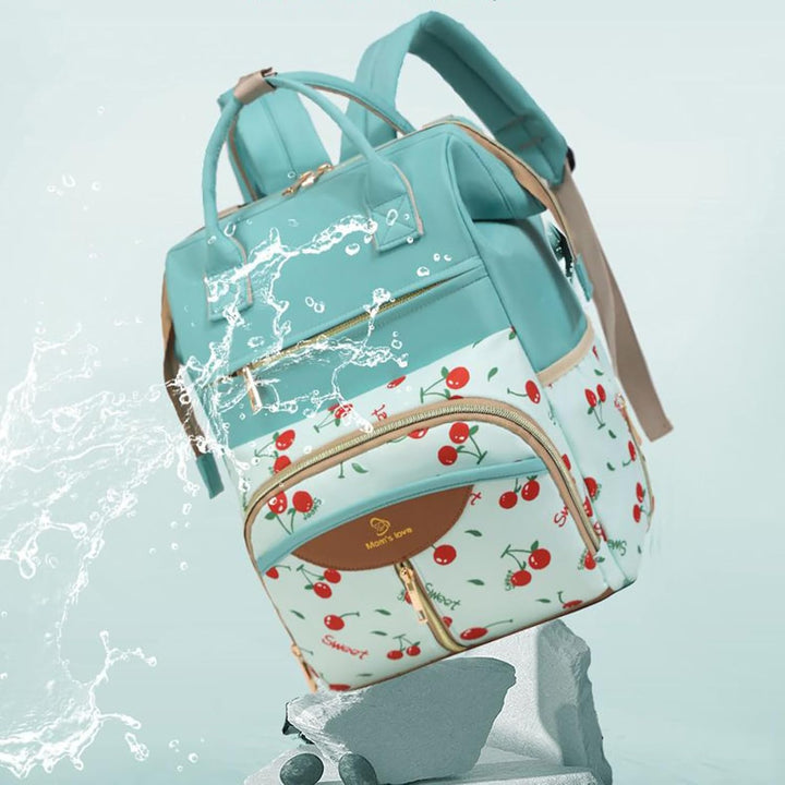 Wickelrucksack,Wasserdichte Grosse Windeltasche Mit Kinderwagen Halterung | Baby Reisetasche Mit Wic