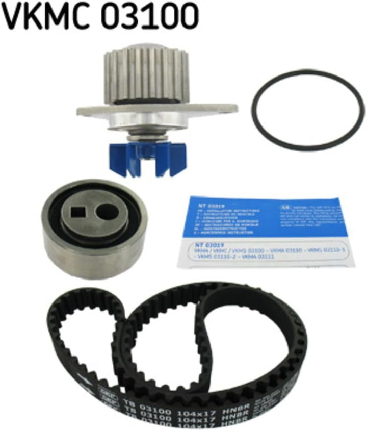 SKF VKMC 03100 Wasserpumpe + Zahnriemensatz