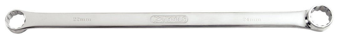 KS Tools 518.0827 CHROMEplus Doppel-Ringschlüssel, XL, 20x21mm