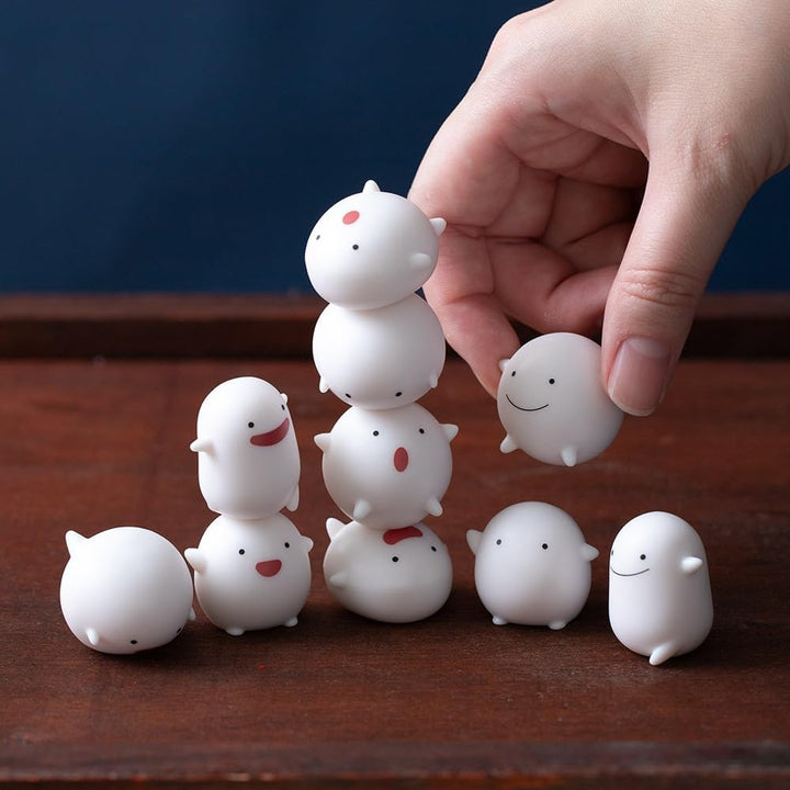Le Garçon et le Héron Set Nosechara Figurine Warawara 3 cm