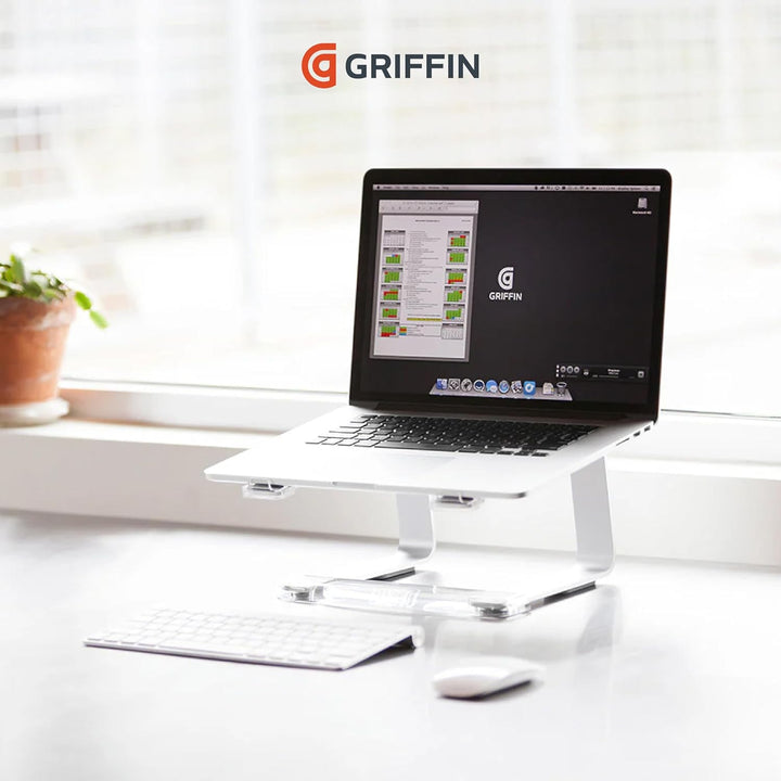 Griffin Elevator Aluminium-Ständer für Apple Macbooks & Notebooks & Laptops [Laptop Ständer aus gebü
