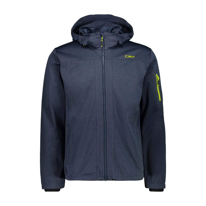 CMP Herren Giacca In Melange Softshell Leggera, Antivento E Impermeabile Wp 8.000 Jacke 56 Blue cosm