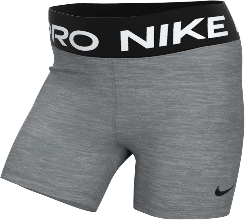 Nike Damen Shorts W Np 365 Short 3in L Smoke Grey/Htr/Black/Black, L Smoke Grey/Htr/Black/Black