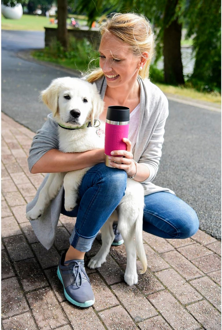 EMSA 513351 TRAVEL MUG Isolierbecher 0,36 L Edelstahl Vorgängermodell Edelstahl Edelstahl, Vorgänger