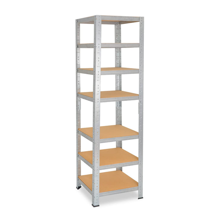 shelfplaza® 200x50x50cm Home Schwerlastregal verzinkt/Metallregal mit 7 Böden/Kellerregal Metall, Ga