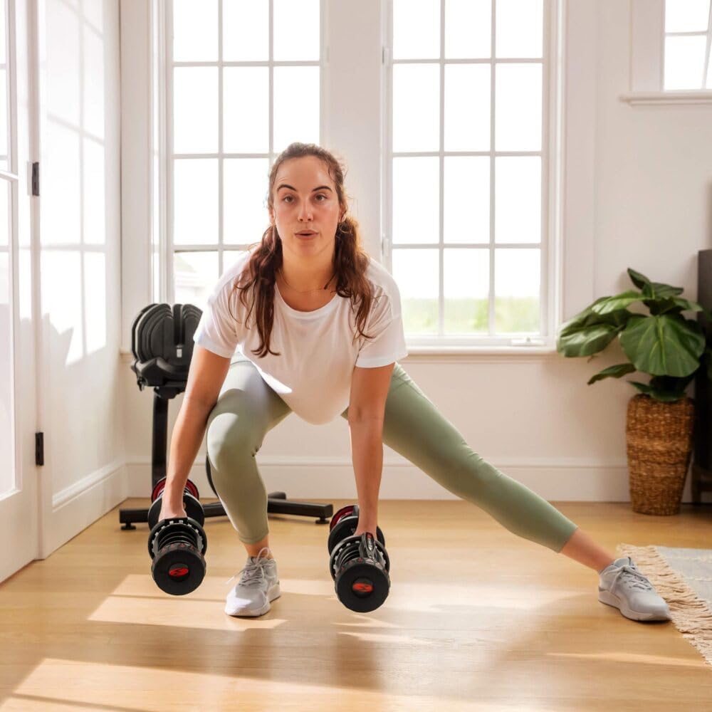 Bowflex SelectTech 1090i Hanteln 4–41 kg mit Schnellverstellung | 17 Gewichtsstufen in einer schwere